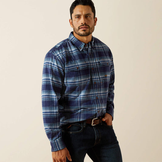 Rebar Flannel DuraStretch Work Shirt Ariat Work|Sale