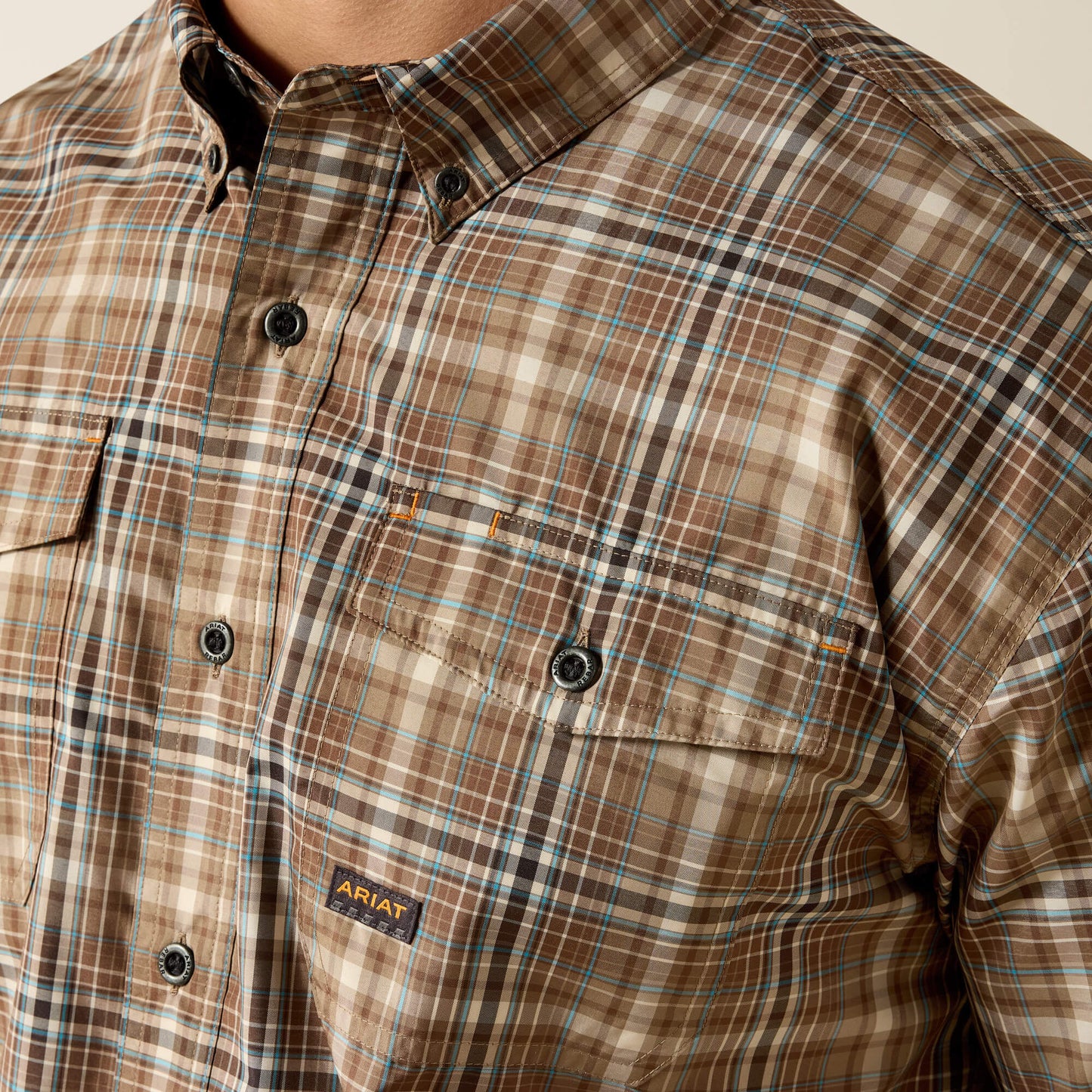 Rebar Made Tough VentTEK DuraStretch Work Shirt Ariat Work|Men|Sale
