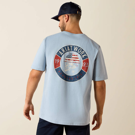 Rebar Cotton Strong Skull T-Shirt Ariat Work|Men