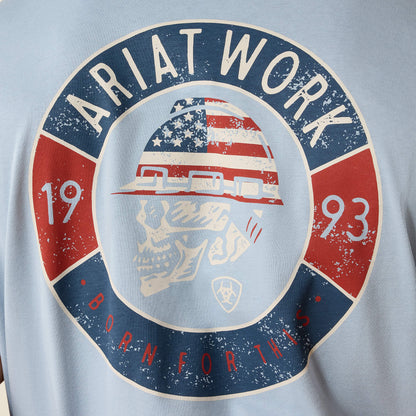 Rebar Cotton Strong Skull T-Shirt Ariat Work|Men