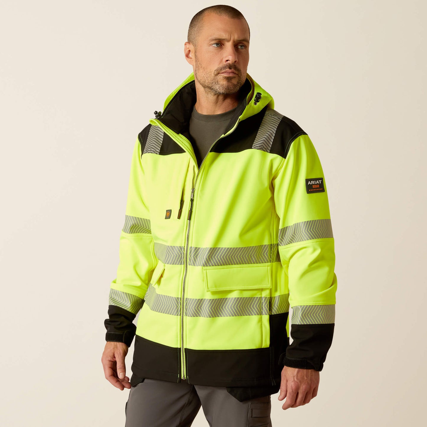 Rebar Hi-Vis Softshell Jacket Ariat Work