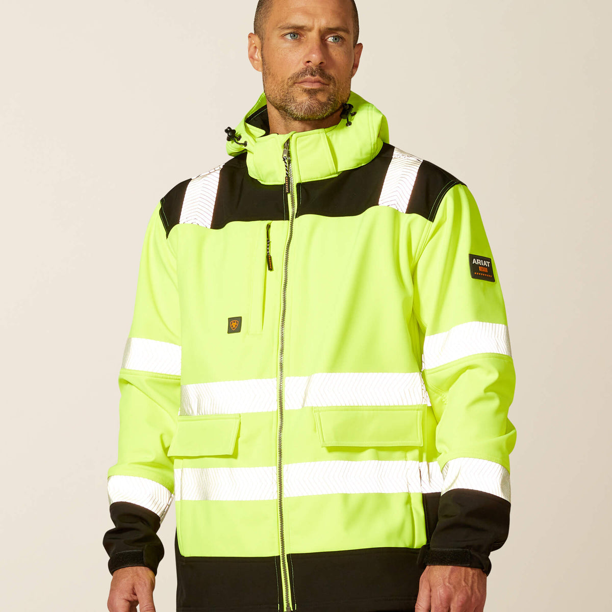 Rebar Hi-Vis Softshell Jacket Ariat Work