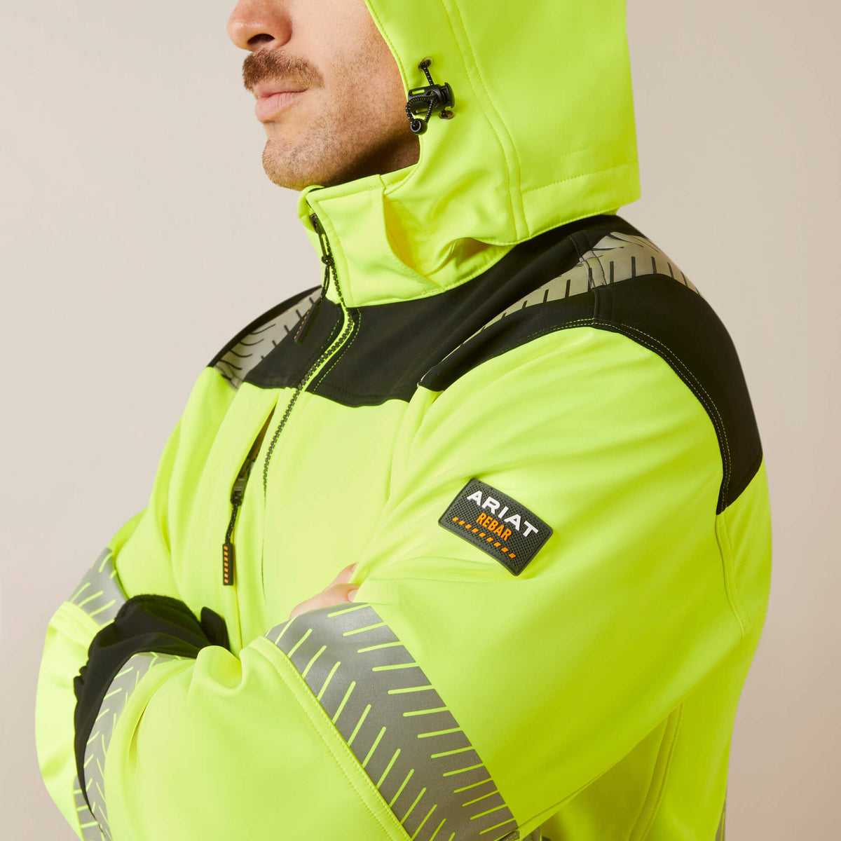 Rebar Hi-Vis Softshell Jacket Ariat Work