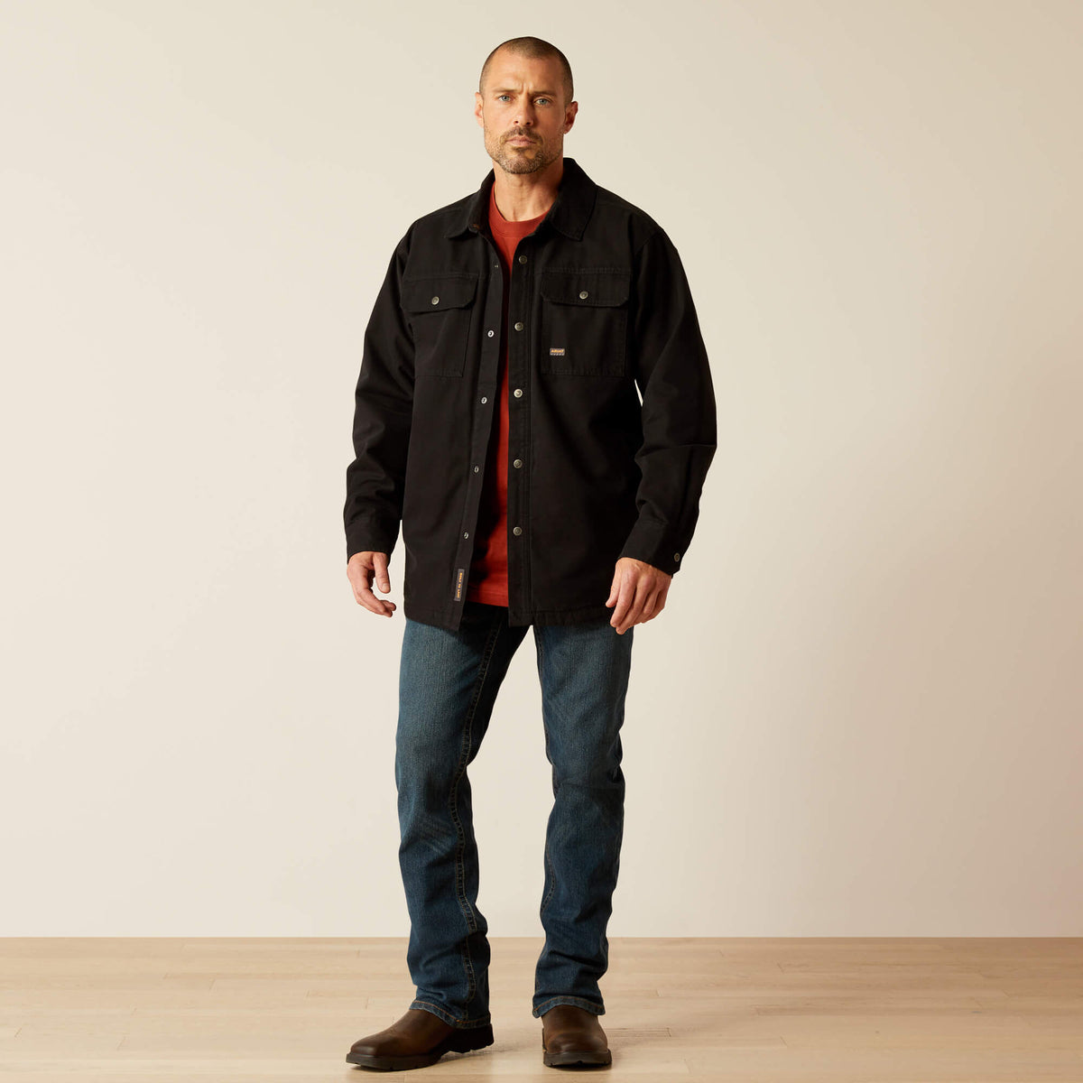 Rebar Canvas Shirt Jacket Ariat Work|Men