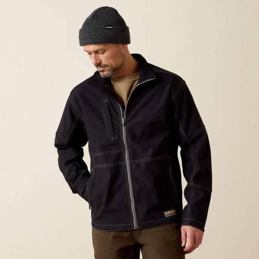 Rebar Stretch Canvas Softshell Jacket Ariat Work|Men