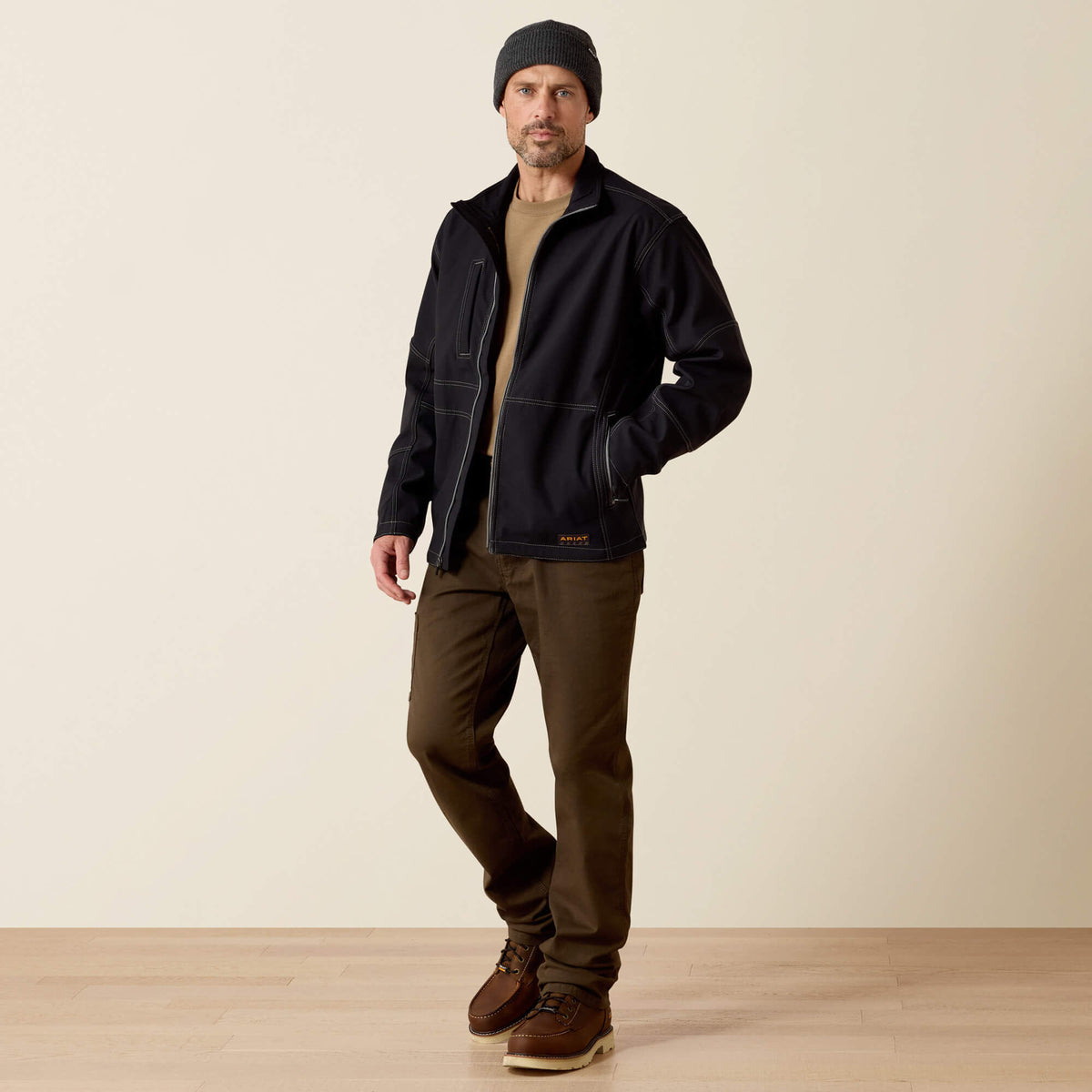 Rebar Stretch Canvas Softshell Jacket Ariat Work|Men