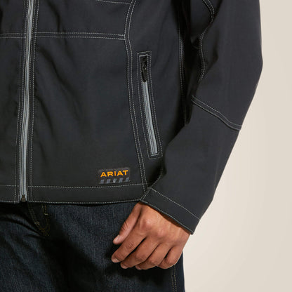 Rebar Stretch Canvas Softshell Jacket Ariat Work|Men
