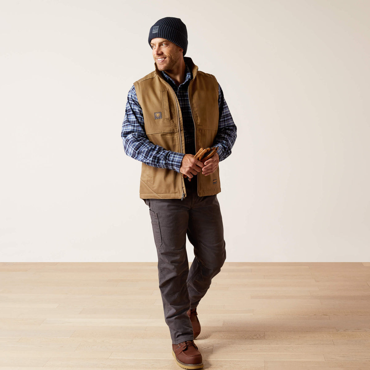Rebar DuraCanvas Vest Ariat Work|Men