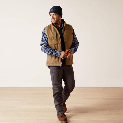 Rebar DuraCanvas Vest Ariat Work|Men