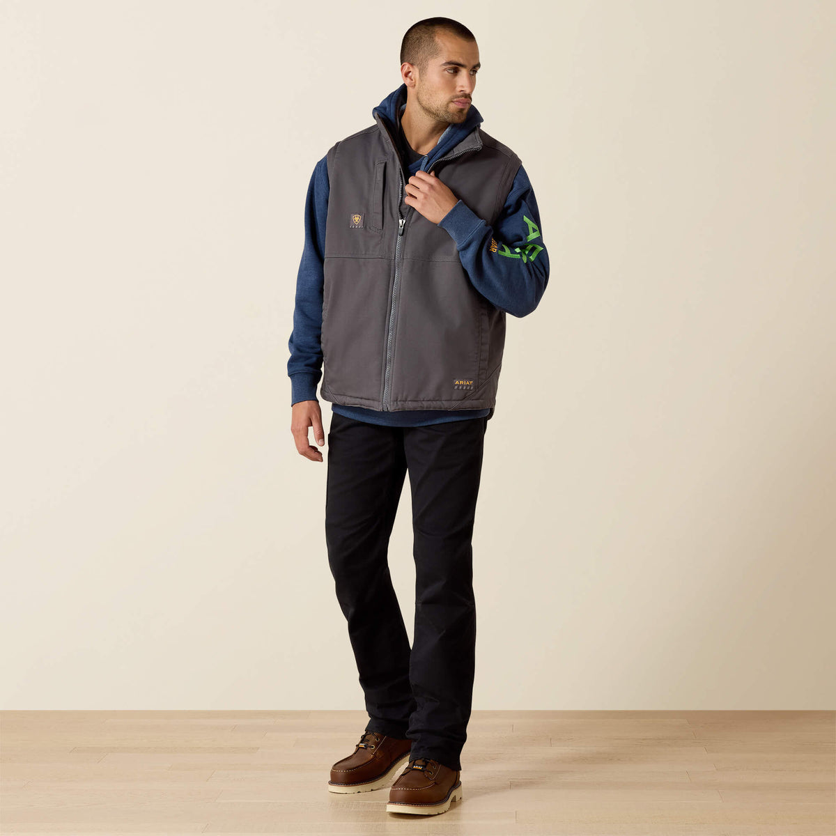 Rebar DuraCanvas Vest Ariat Work|Men