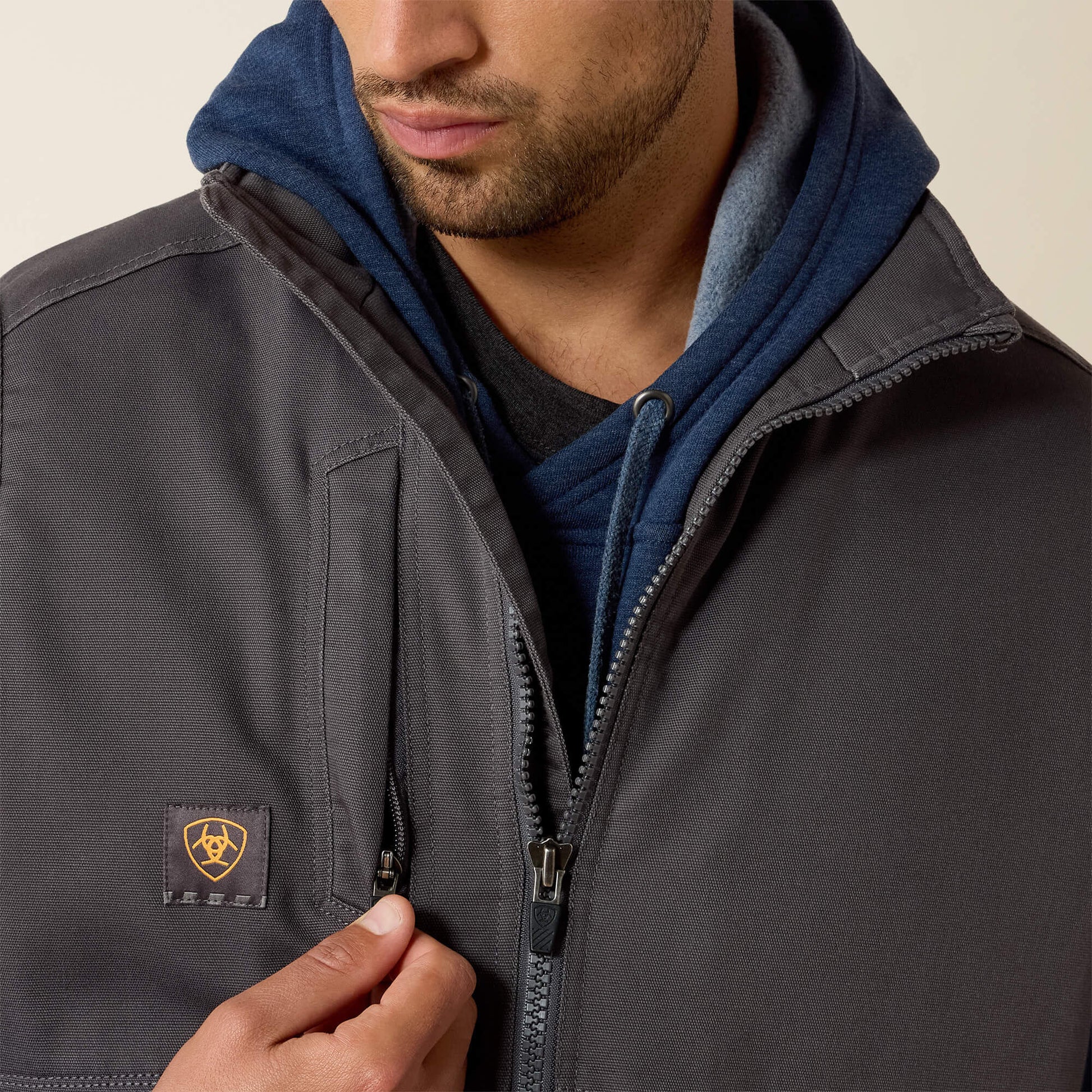 Rebar DuraCanvas Vest Ariat Work|Men