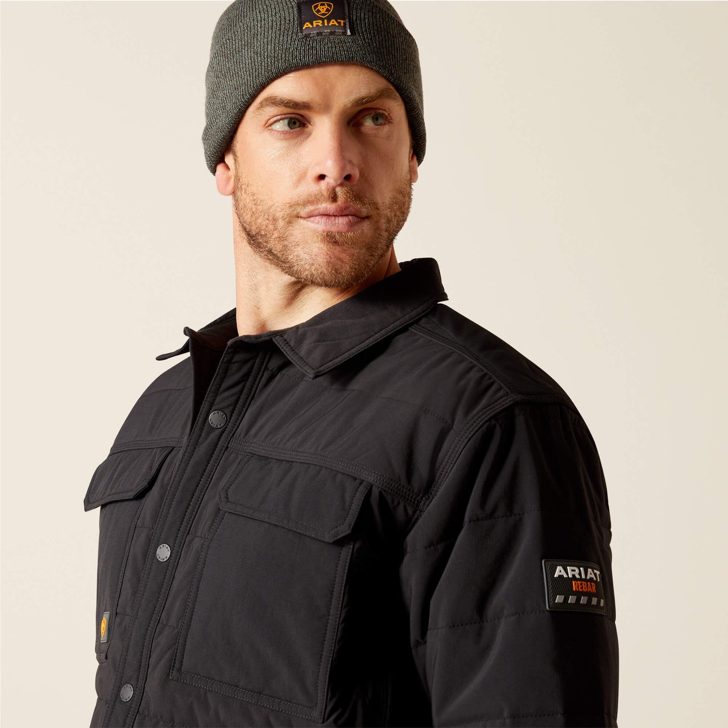 Rebar Cordura Ripstop Insulated Shirt Jacket Ariat Work|Men