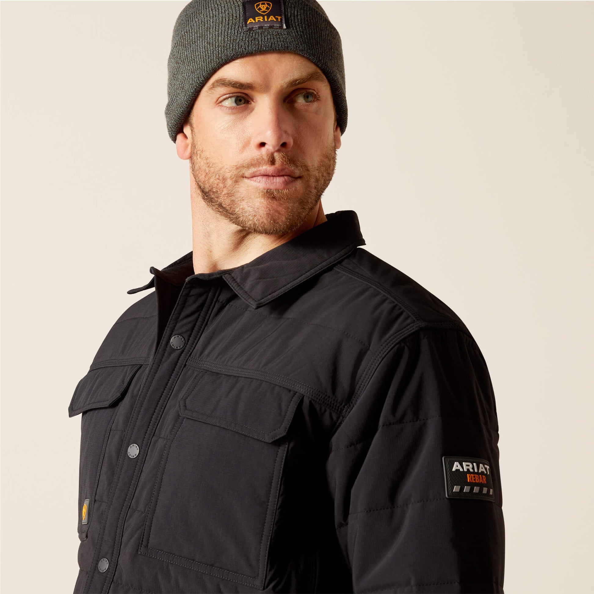Rebar Cordura Ripstop Insulated Shirt Jacket Ariat Work|Men