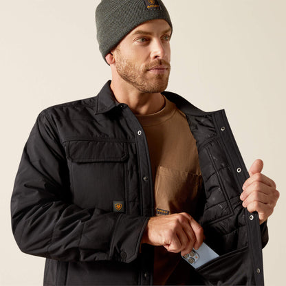 Rebar Cordura Ripstop Insulated Shirt Jacket Ariat Work|Men