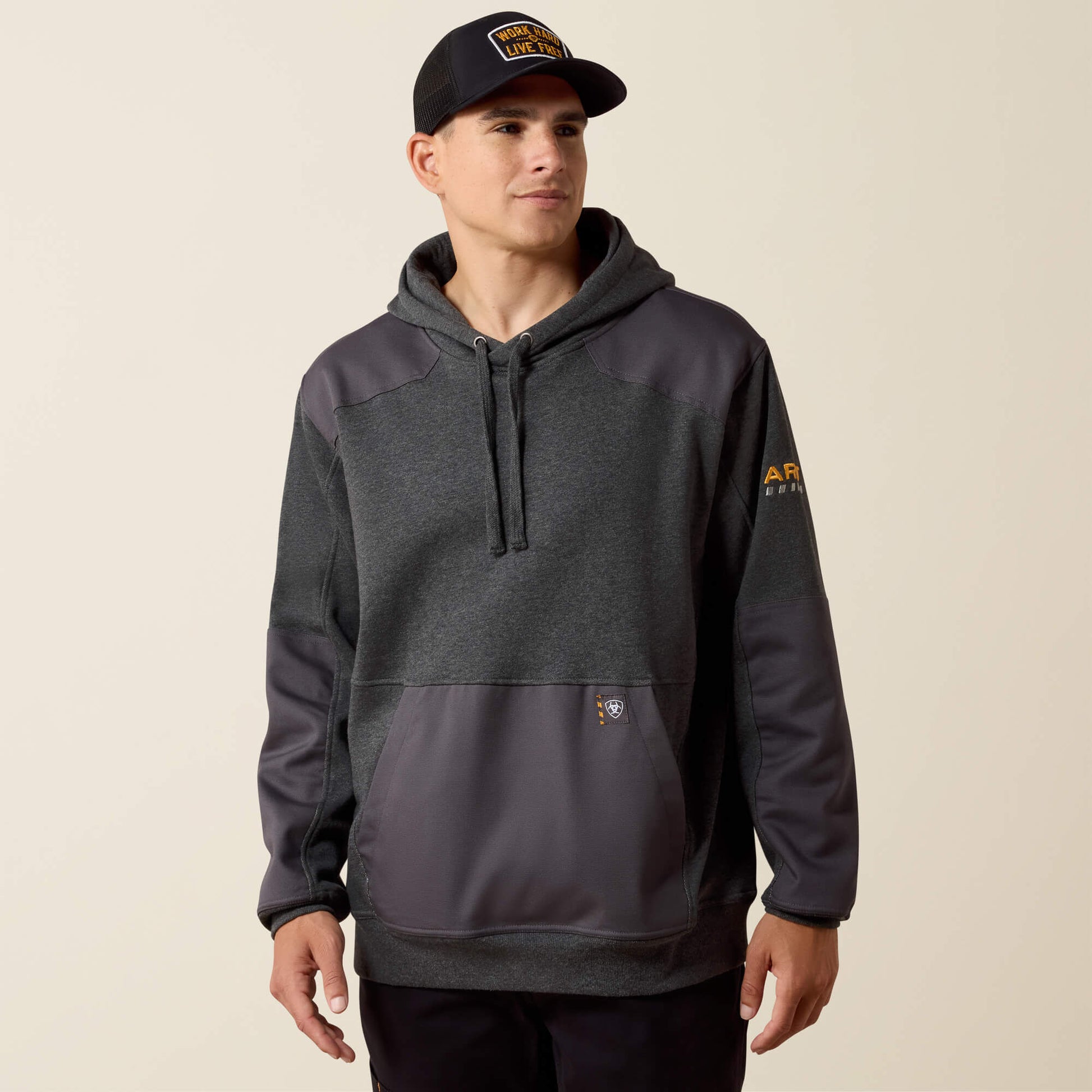 Rebar Workman DuraCanvas Hoodie Ariat Work|Men