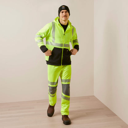 Rebar WorkTek Hi-Vis Full Zip Hoodie Ariat Work