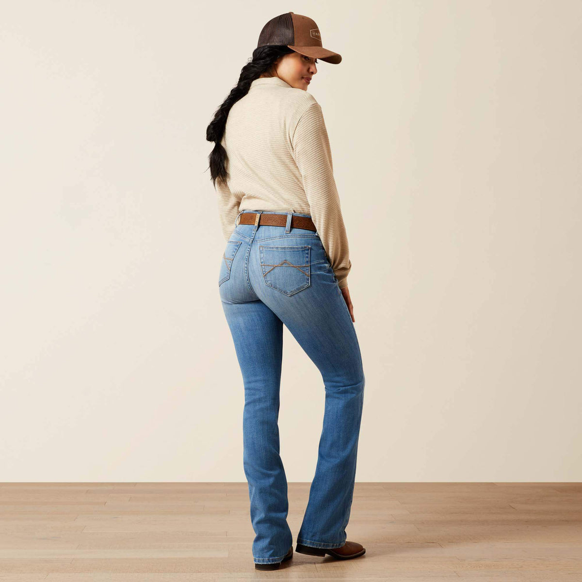 High Rise Camellia Boot Cut Jean Ariat Women|Sale