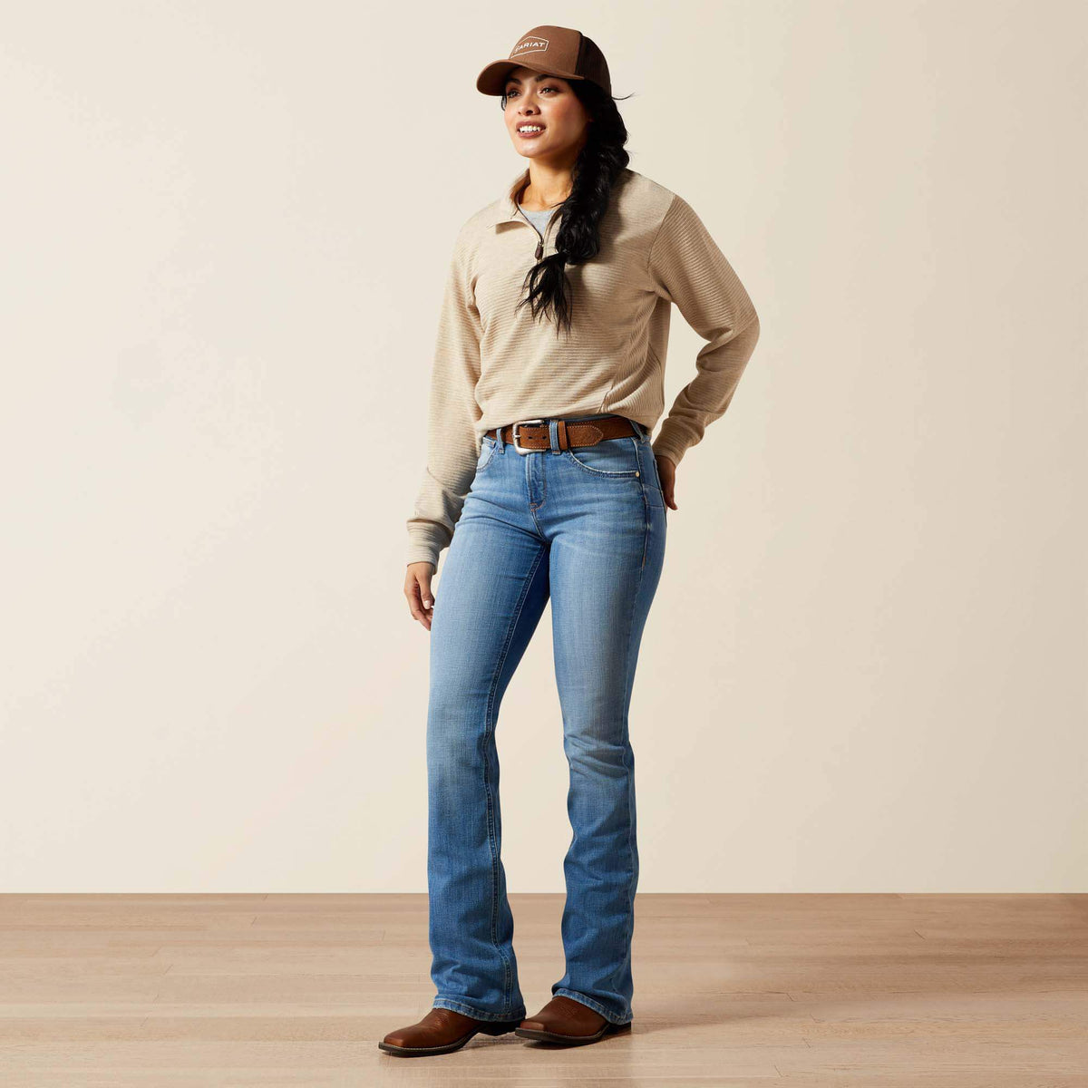 High Rise Camellia Boot Cut Jean Ariat Women|Sale
