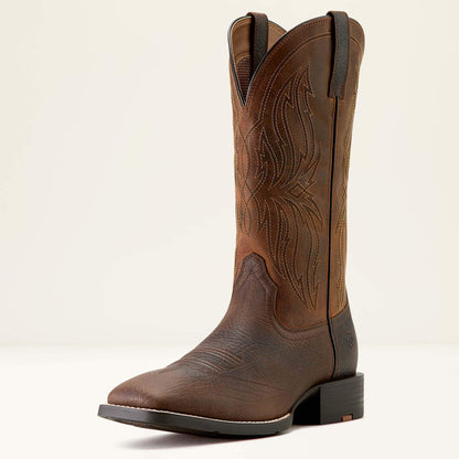 Sport Rustler Wide Square Toe Cowboy Boot Ariat Sale