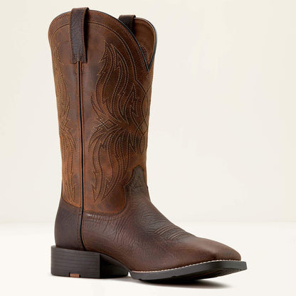Sport Rustler Wide Square Toe Cowboy Boot Ariat Sale