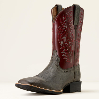 Sport Western Wide Square Toe Cowboy Boot Ariat Sale