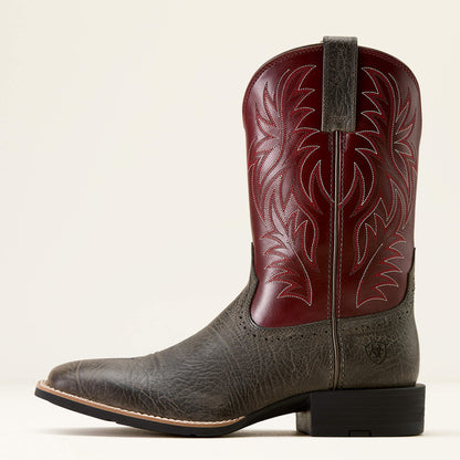 Sport Western Wide Square Toe Cowboy Boot Ariat Sale