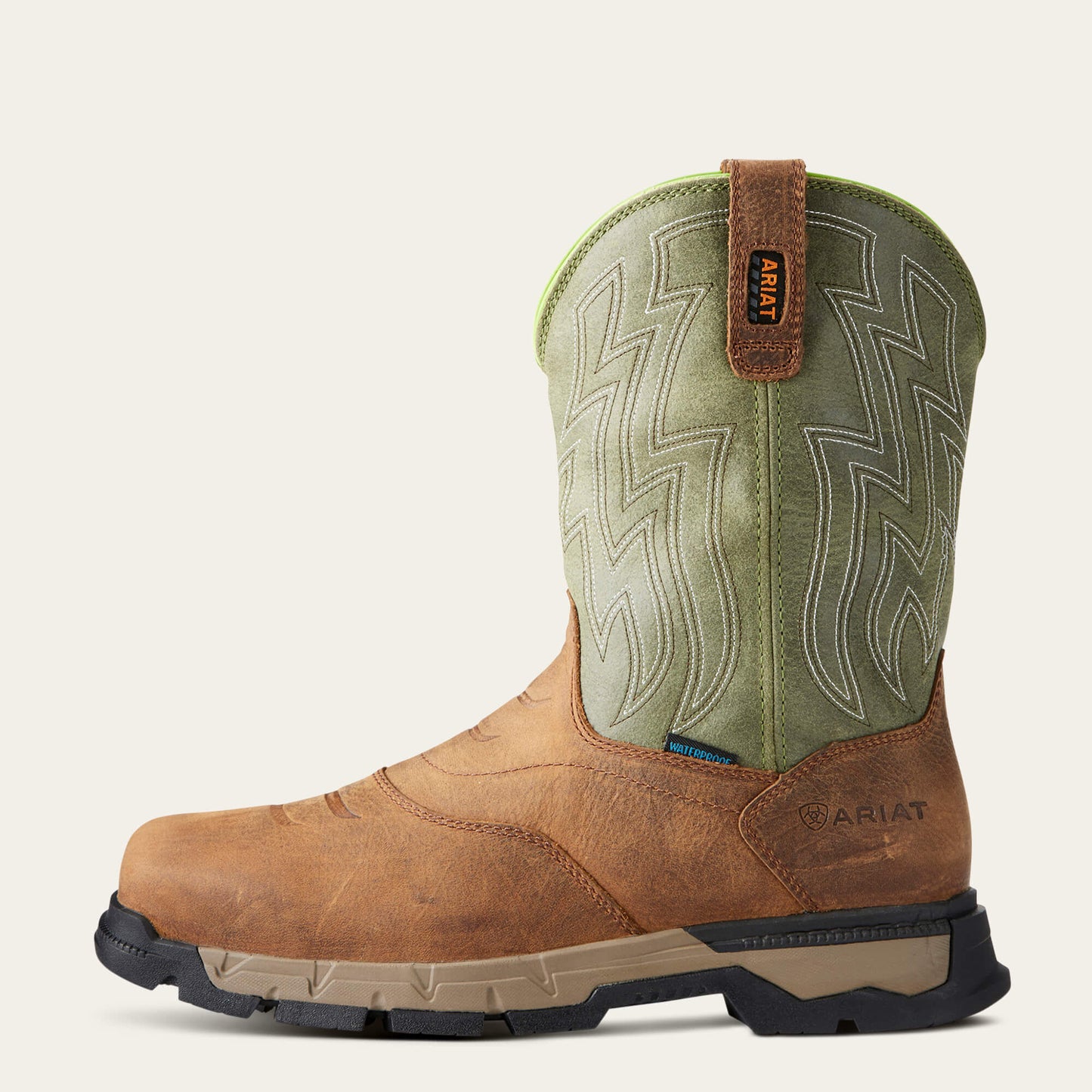 Rebar Flex Western Waterproof Work Boot Ariat Sale|Work