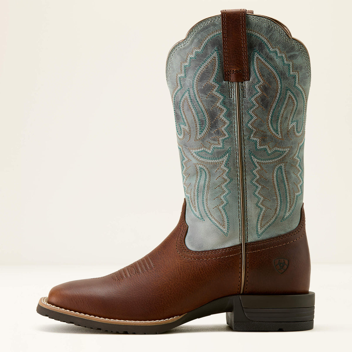 Hybrid Ranchwork Wide Square Toe Western Boot Ariat Sale