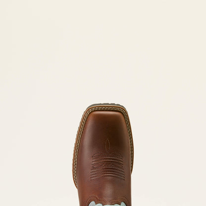 Hybrid Ranchwork Wide Square Toe Western Boot Ariat Sale