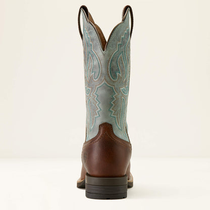 Hybrid Ranchwork Wide Square Toe Western Boot Ariat Sale
