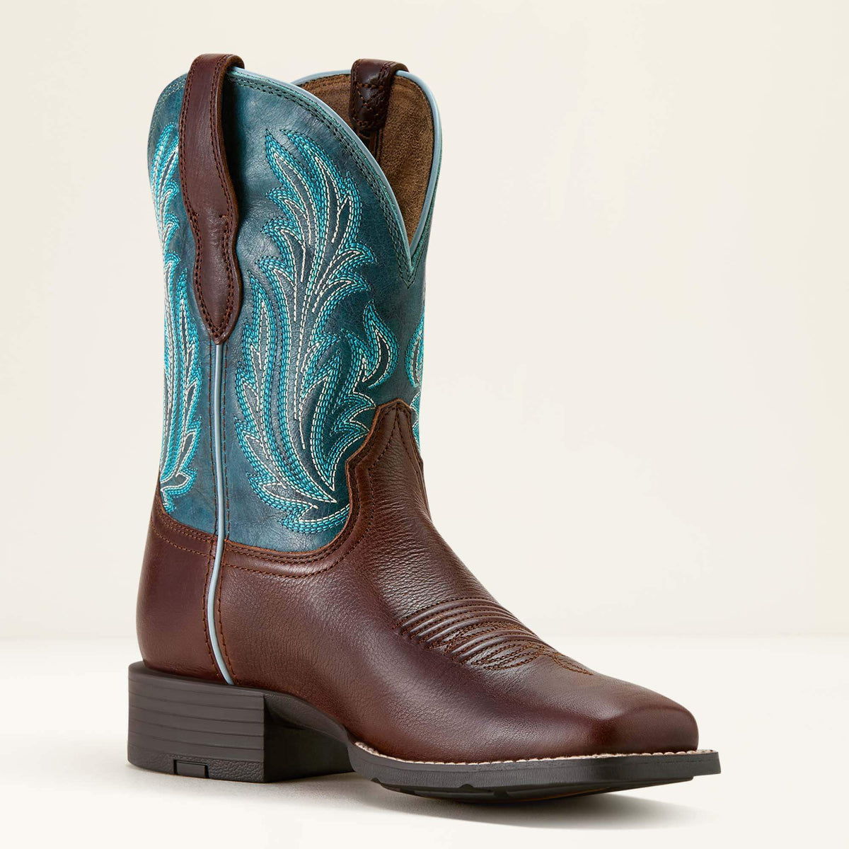 Round Up Filly Wide Square Toe Western Boot Ariat Sale
