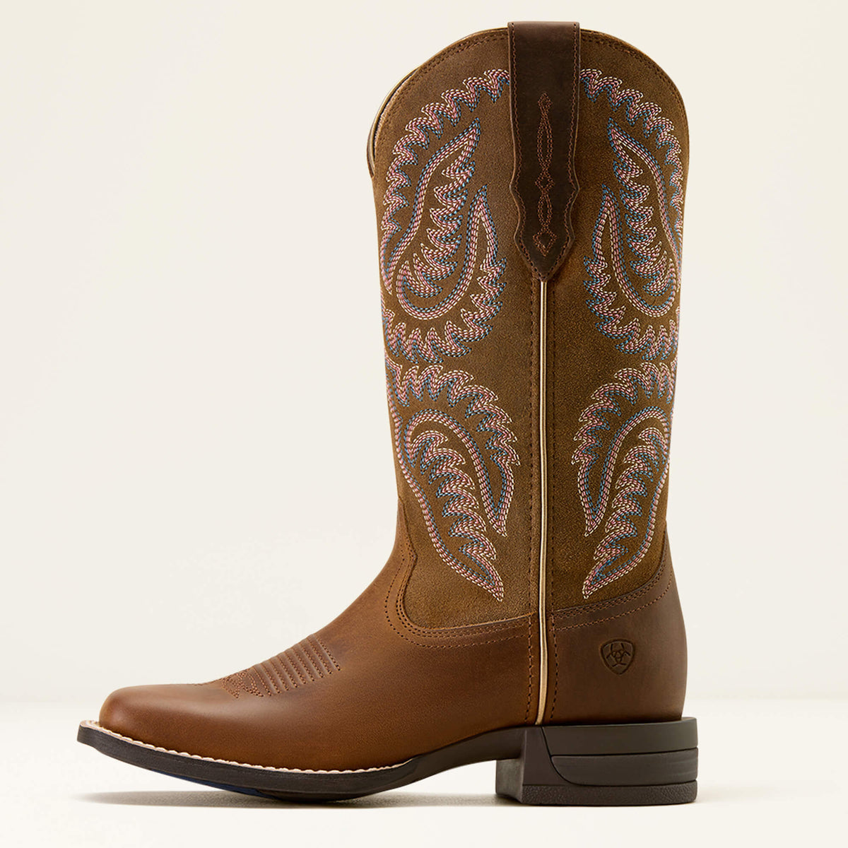 Cattle Caite Wide Square Toe Western Boot Ariat Sale