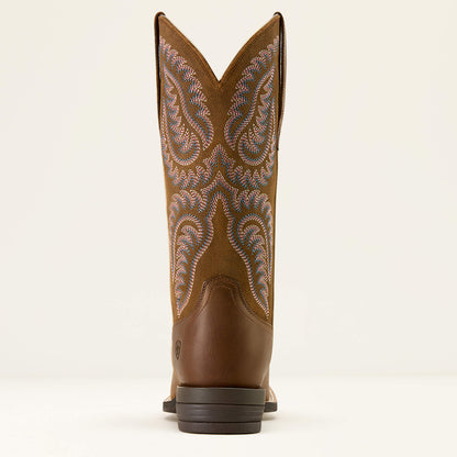 Cattle Caite Wide Square Toe Western Boot Ariat Sale