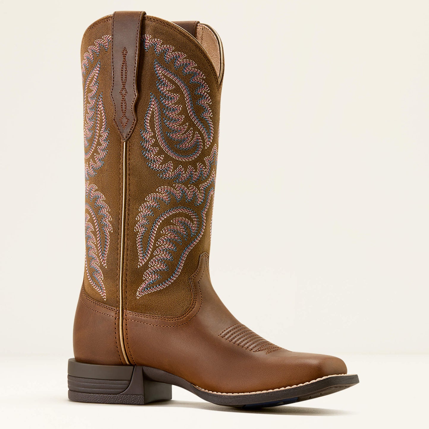Cattle Caite Wide Square Toe Western Boot Ariat Sale