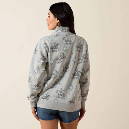 Sapphire 1/2 Zip Sweatshirt Ariat Women|Sale
