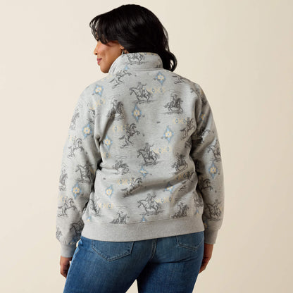 Sapphire 1/2 Zip Sweatshirt Ariat Women|Sale