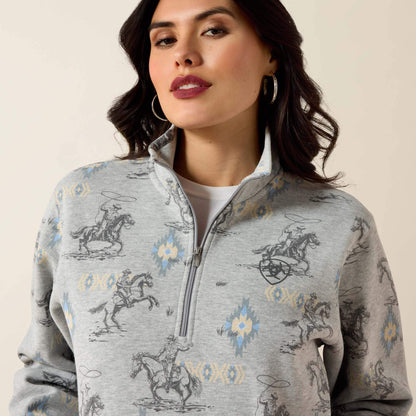 Sapphire 1/2 Zip Sweatshirt Ariat Women|Sale