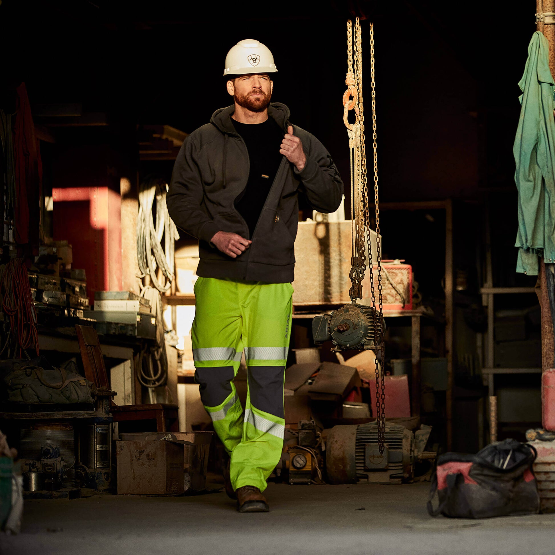 Rebar Hi-Vis Pull-On DuraStretch Straight Leg Pants Ariat Sale|Men|Work