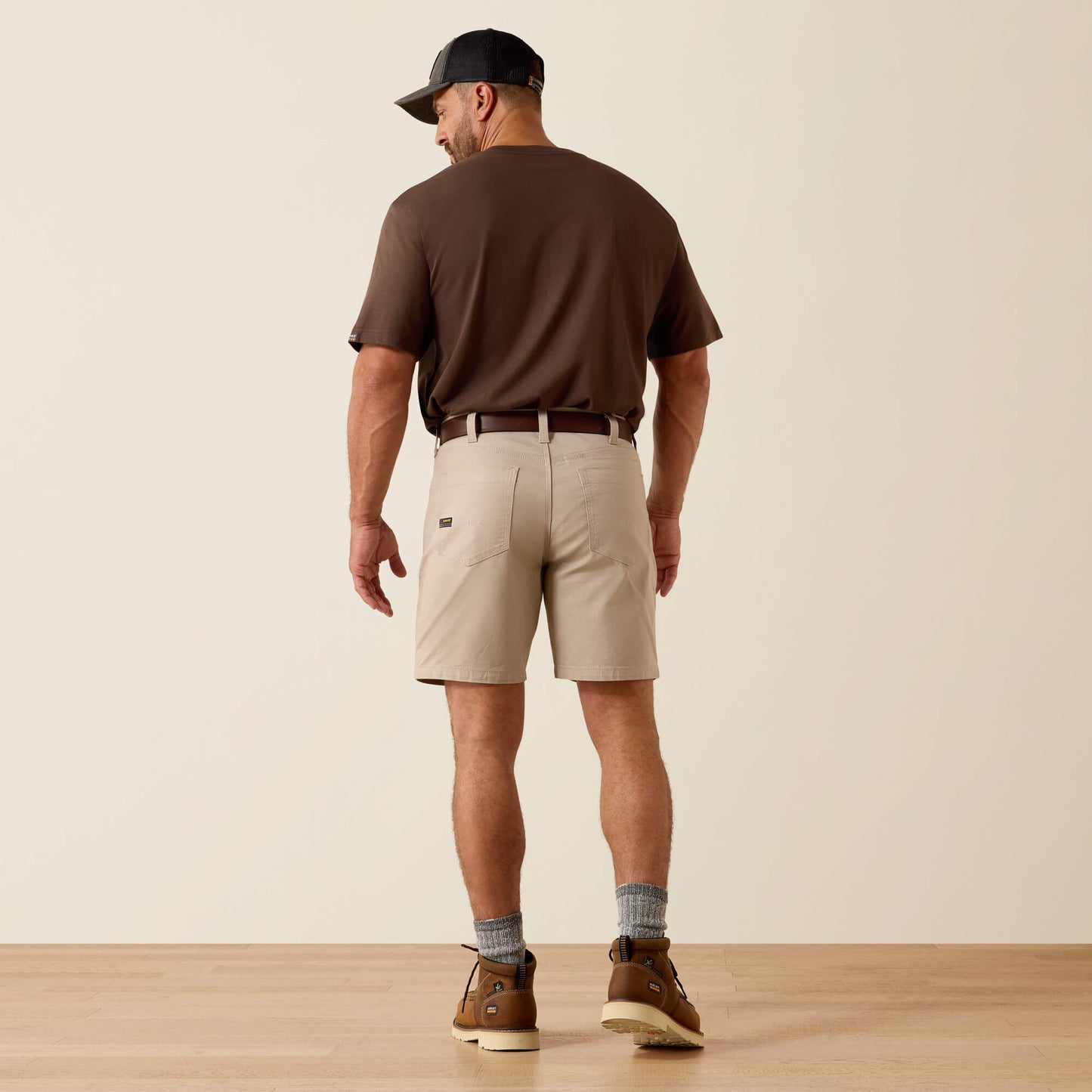 Rebar DuraStretch Made Tough 8" Short Ariat Sale|Men
