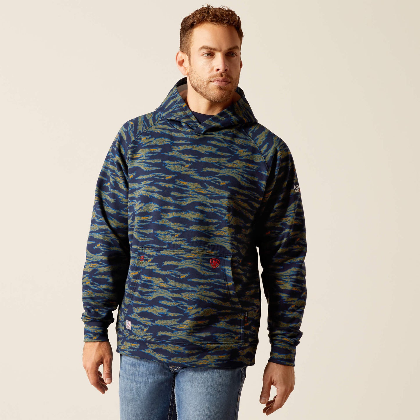 FR DuraStretch Smoke Hoodie Ariat Sale|Work