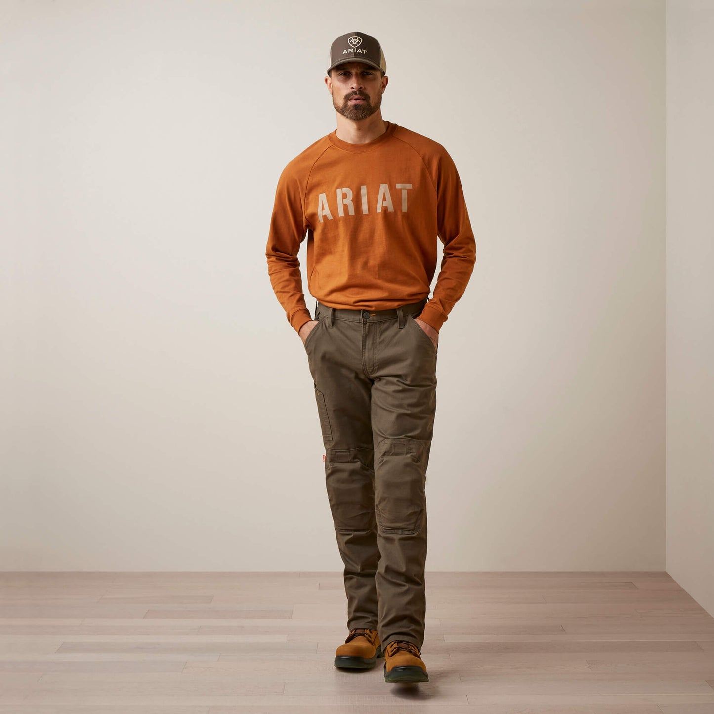 Rebar M5 Straight Made Tough Knee Guardian Straight Ariat Sale|Men|Work