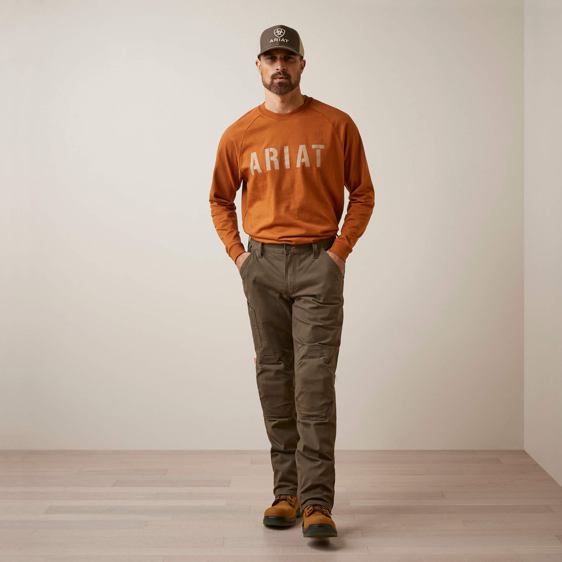 Rebar M5 Straight Made Tough Knee Guardian Straight Ariat Sale|Men|Work