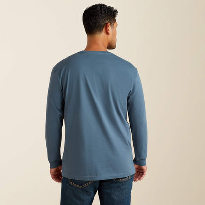 Rebar Cotton Strong Standard Logo Pocket T-Shirt Ariat Sale|Work