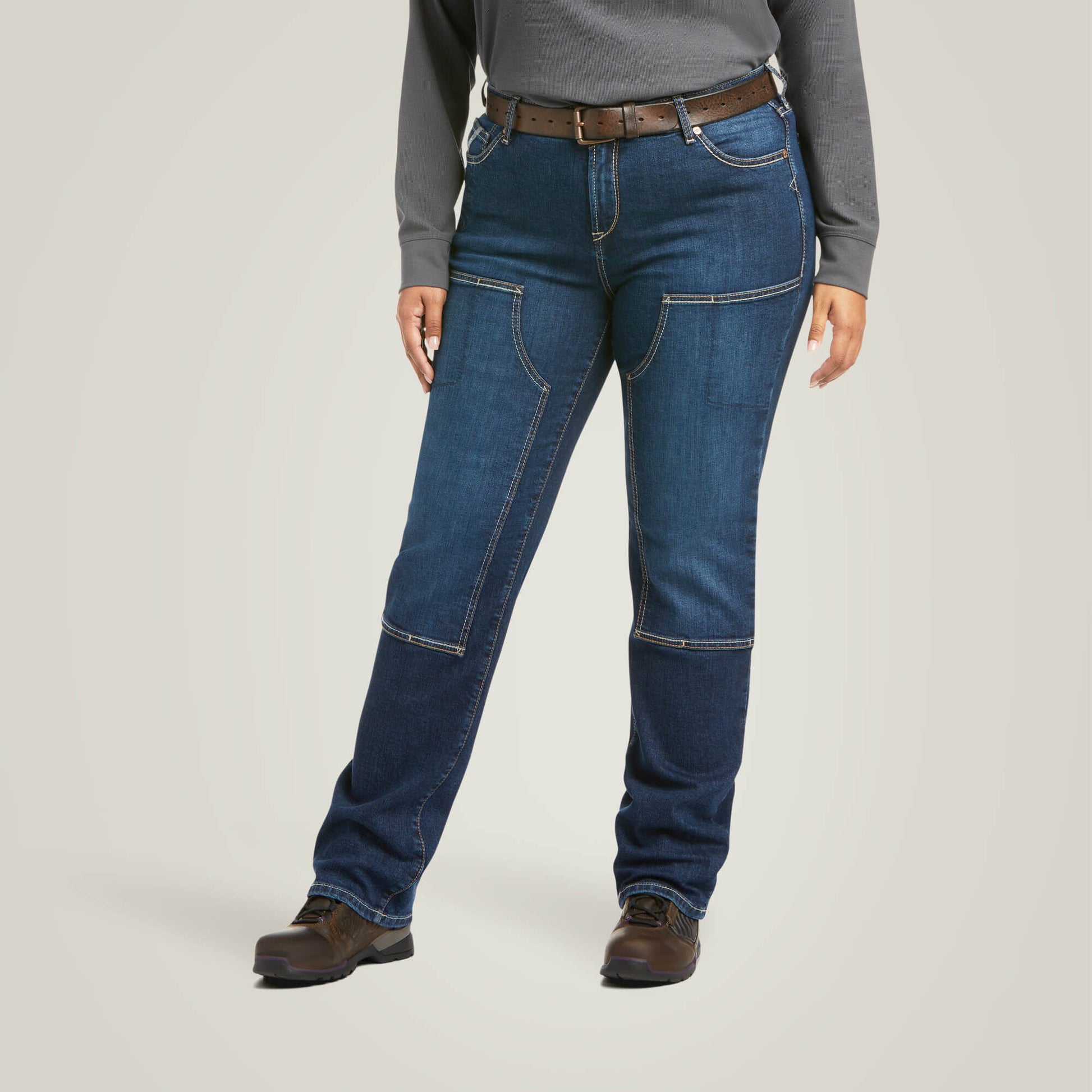Rebar PR DuraStretch Riveter Double Front Straight Jean Ariat Sale|Women|Work