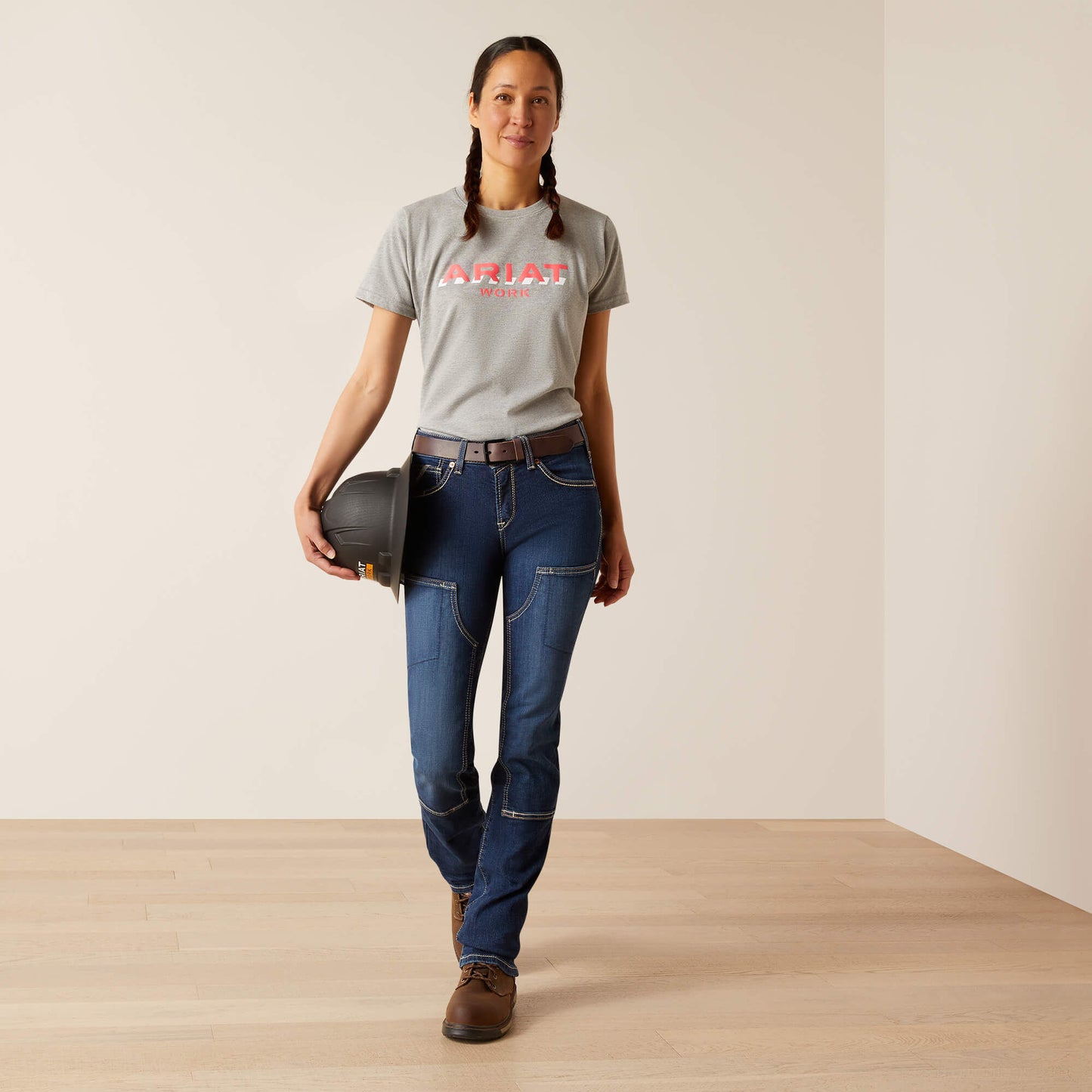 Rebar PR DuraStretch Riveter Double Front Straight Jean Ariat Sale|Women|Work
