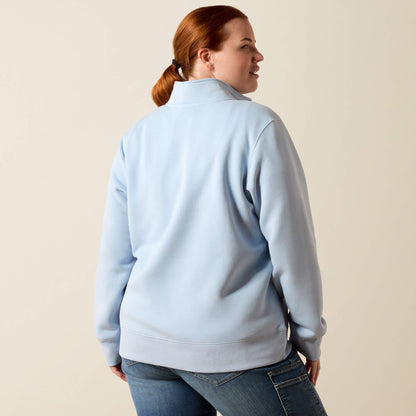 Rebar Lightweight Mock 1/2 Zip Sweatshirt Ariat Sale|Women|Work