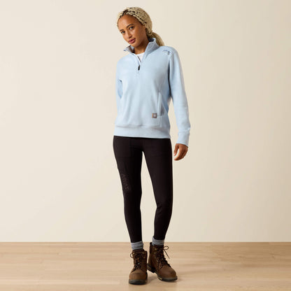 Rebar Lightweight Mock 1/2 Zip Sweatshirt Ariat Sale|Women|Work