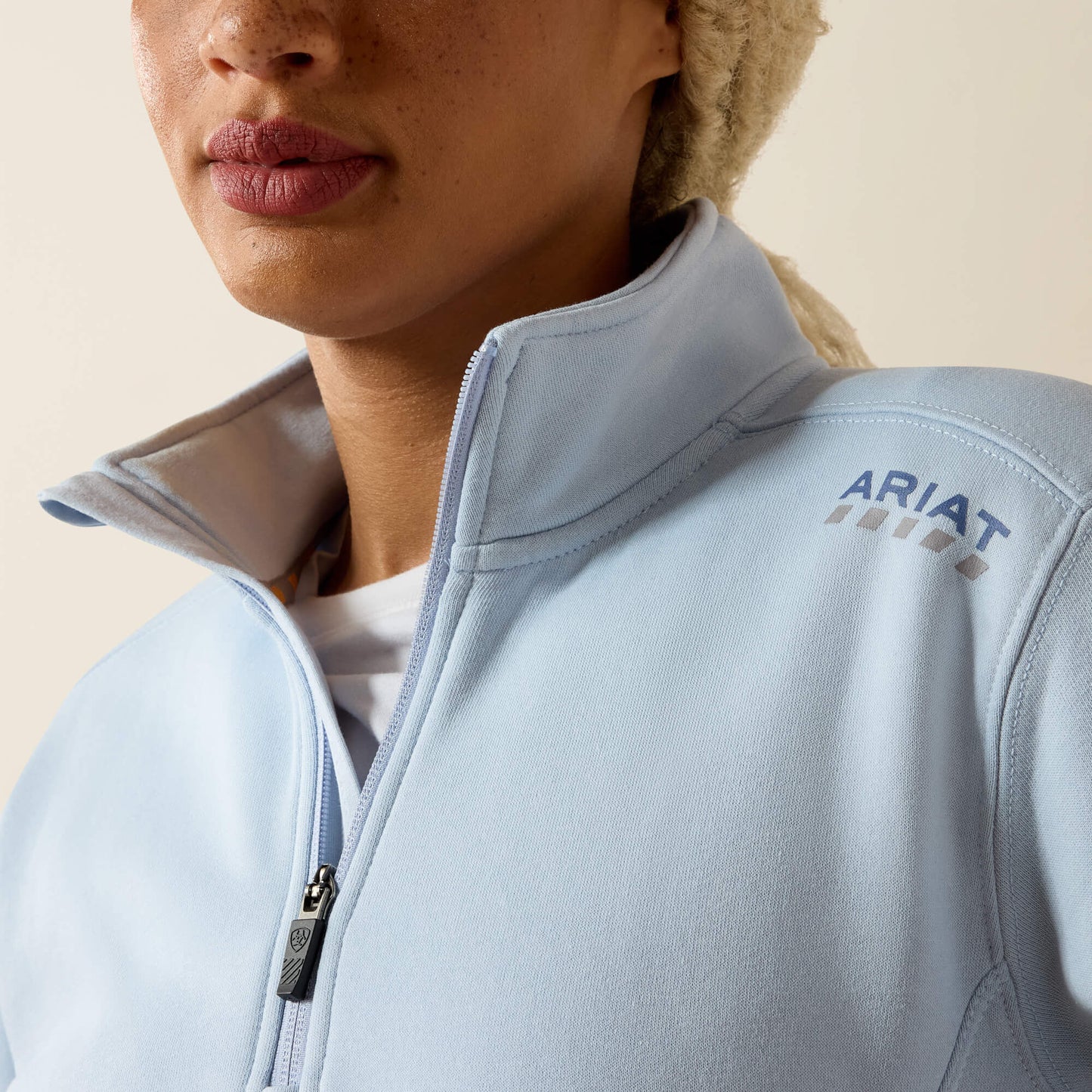 Rebar Lightweight Mock 1/2 Zip Sweatshirt Ariat Sale|Women|Work