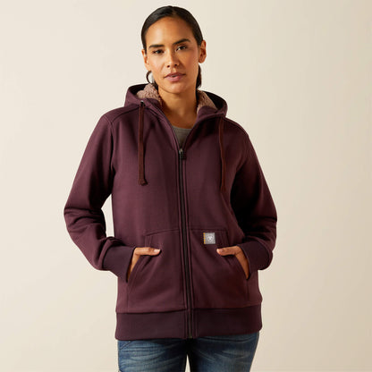 Rebar All-Weather Sherpa Full Zip Hoodie Ariat Sale|Women