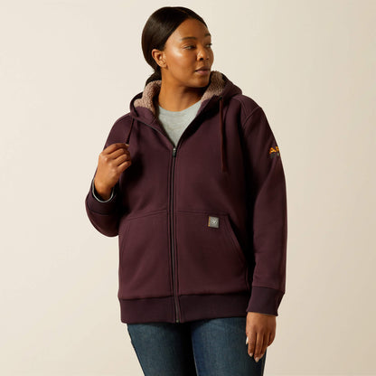 Rebar All-Weather Sherpa Full Zip Hoodie Ariat Sale|Women